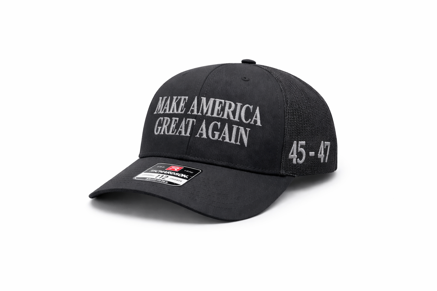 Premium Dark MAGA Cap – Richardson 112 Edition for Ultimate Style and Comfort