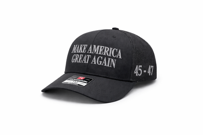 Premium Dark MAGA Cap – Richardson 112 Edition for Ultimate Style and Comfort