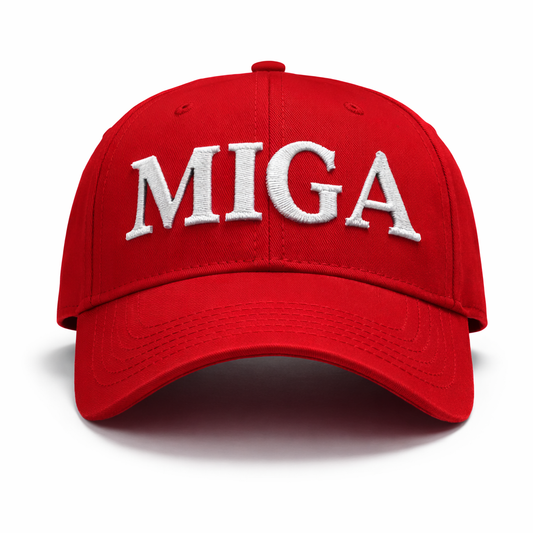 Make Iran Great Again (MIGA) Trump-Style Embroidered Cap
