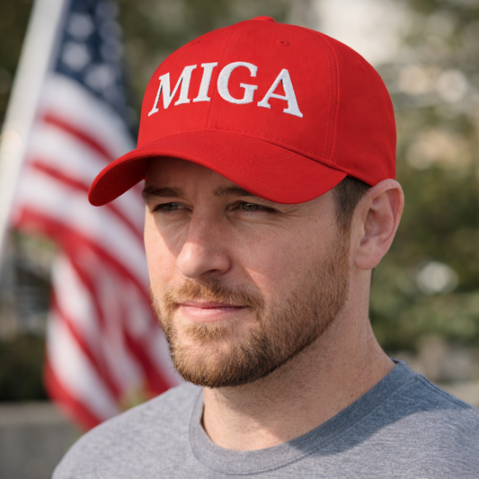 Make Iran Great Again (MIGA) Trump-Style Embroidered Cap