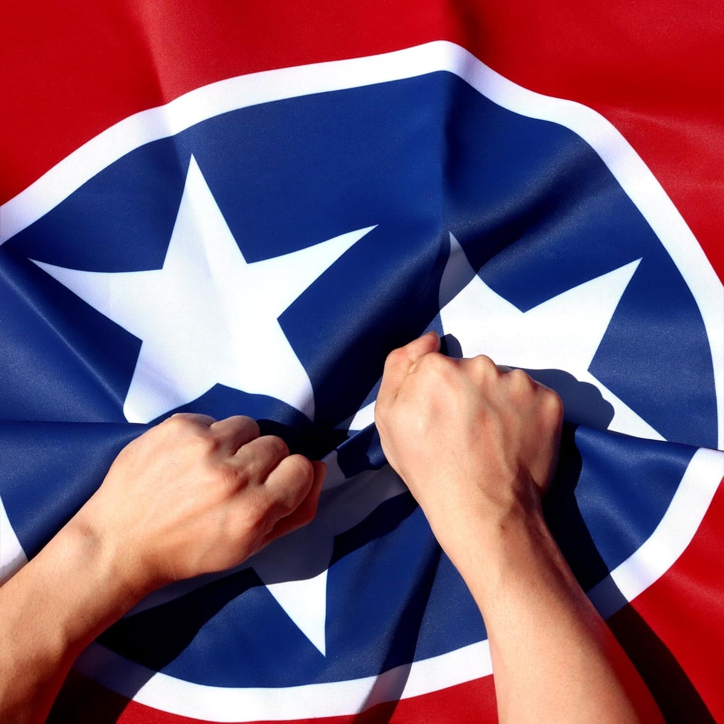 3' x 5' Rip-Proof Double-Sided 3-Ply Tennessee State Flag | Heavy-Duty Outdoor Flag