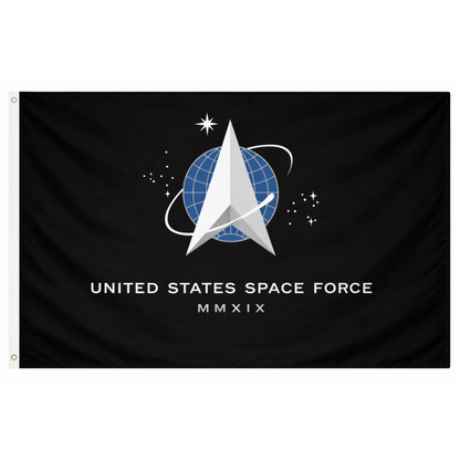 Space Force Flag – 3x5 Ft 3 Ply Heavy Duty Double Sided Polyester All-Weather Flag