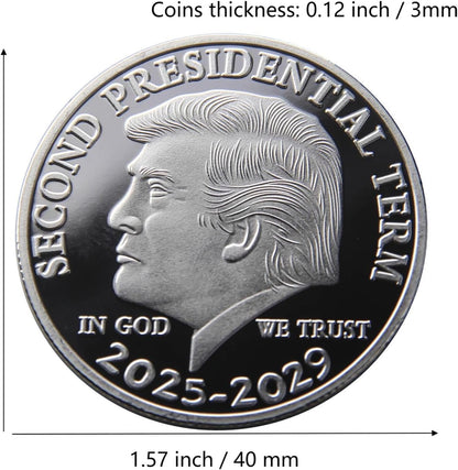 Donald Trump Gold Coin Collectible - Limited Edition Commemorative Coin for Trump Supporters