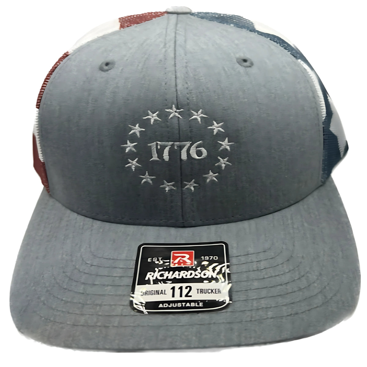 (1776) Cap – Limited Stock – Richardson 112 - Grey