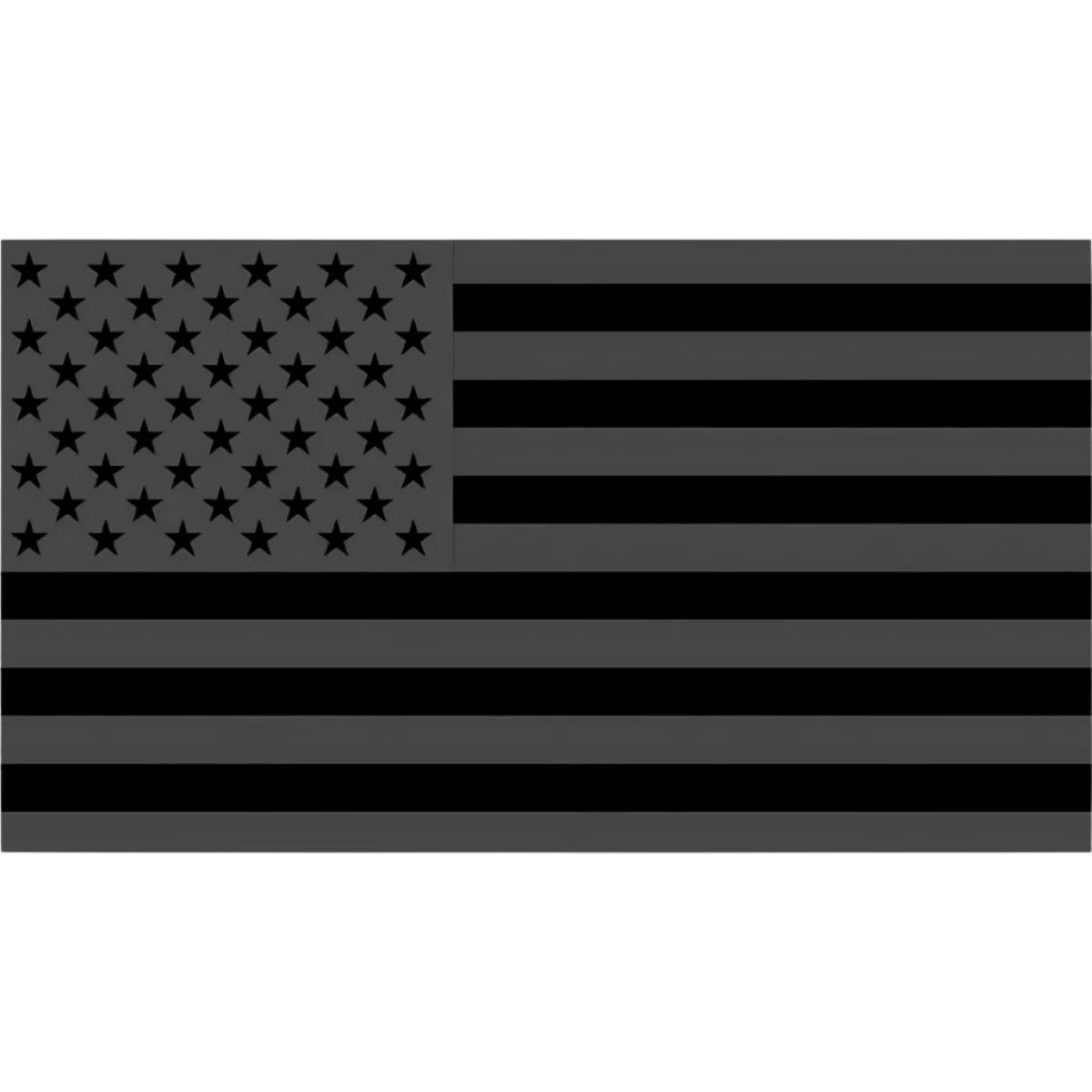 Black American Flag – 3x5 ft (Premium Polyester)