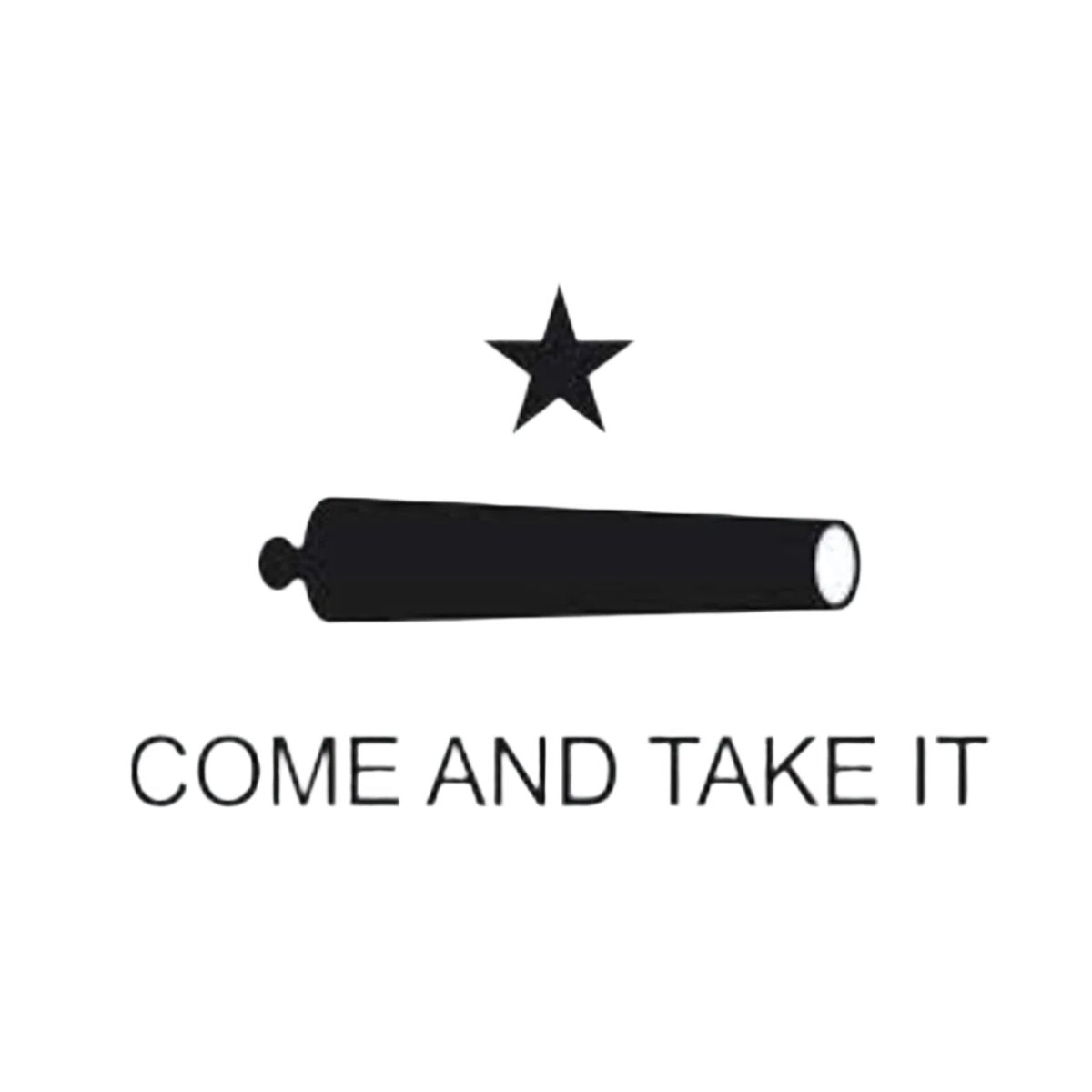 Gonzales Flag (Come and Take It) – 3x5 ft (Premium Polyester)