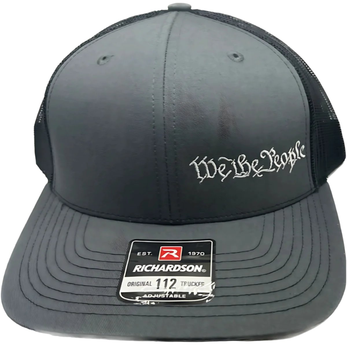 We The People Cap - 1776 Richardson 112 brand | Freedom Flags Grey