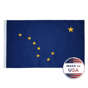 Alaska State Flag – Made in USA Embroidered Outdoor Flag