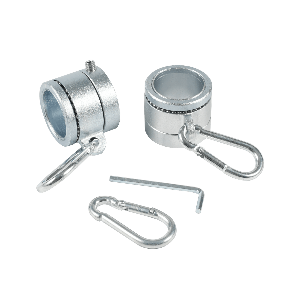 Aluminum flagpole spinning rings for 1-inch flagpole