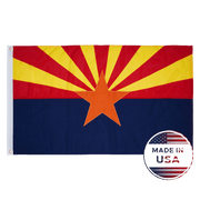 Arizona State Flag Made in USA – Embroidered Outdoor Flag
