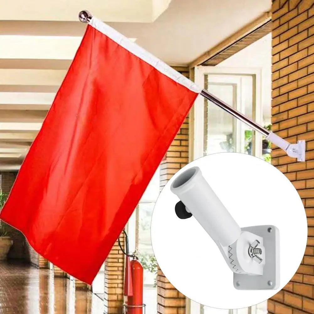 Adjustable Flag Pole Mount Bracket – Versatile & Sturdy Outdoor Flag Holder