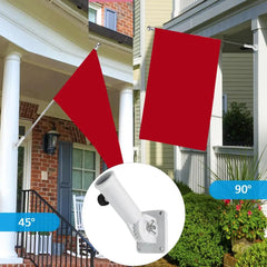 Adjustable Flag Pole Mount Bracket – Versatile & Sturdy Outdoor Flag Holder