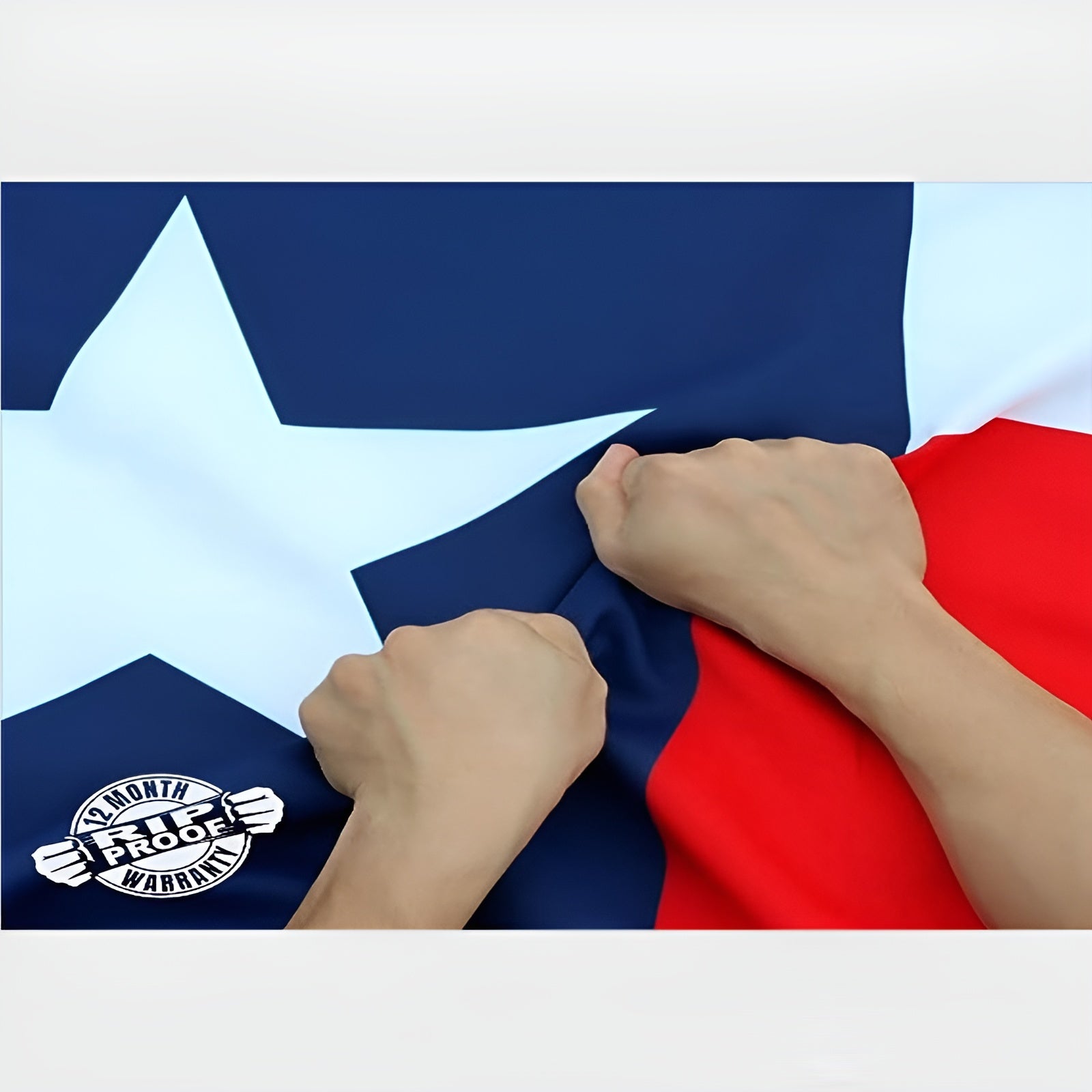 Rip-Proof Technology Double Sided 3-Ply Texas State Flag 3x5 Foot