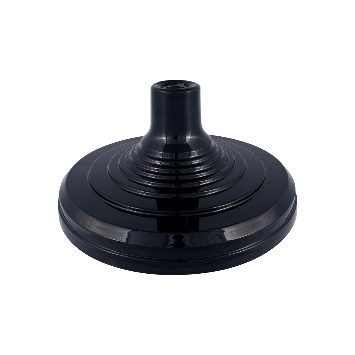 Indoor flagpole base with non-slip floor support