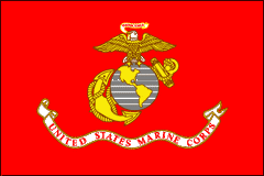 U.S. Marine Corps Flag – 3x5 ft (Premium Polyester) Red