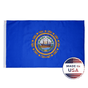 New Hampshire State Flag – Made in USA Embroidered Outdoor Flag