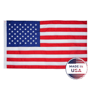 American Flag Made in USA – Nylon Embroidered Outdoor Flag