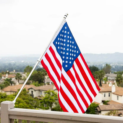 Made in USA Heavy-Duty Embroidered American Flag