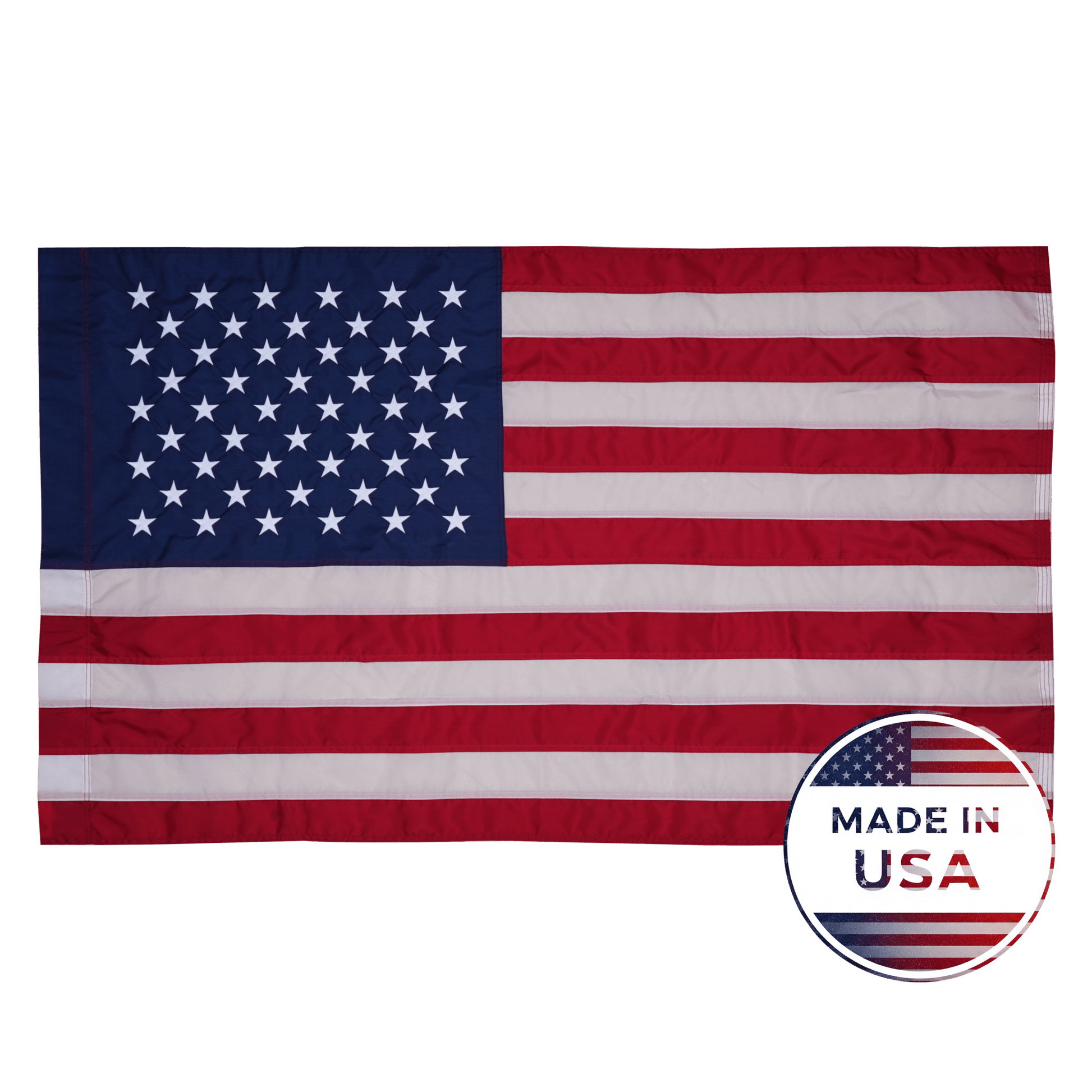 Nylon pole sleeve American flag made in USA