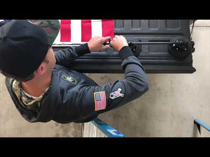 55” Vehicle Flag Pole Kit – Universal Mount Flagpole for Cars, Trucks &amp; SUVs | No-Drill, High-Speed Flag Mount System