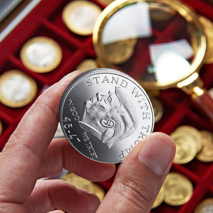 Donald Trump Gold Coin Collectible - Limited Edition Commemorative Coin for Trump Supporters