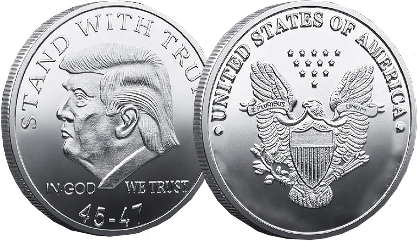 Donald Trump Gold Coin Collectible - Limited Edition Commemorative Coin for Trump Supporters