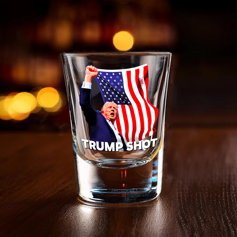 Trump Shot Shot-Glass | Freedom Flags US