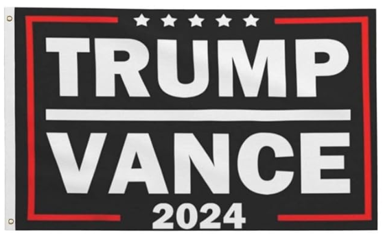 Trump Vance Flag 3'x5' for Election 2024 | Freedom Flags US