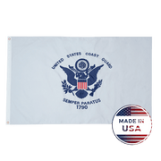 U.S. Coast Guard Flag Made in USA – Double-Sided Military Flag