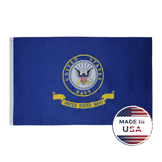 U.S. Navy Seal flag made in USA with double-sided construction