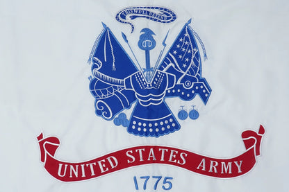 U.S. White Army Flag Made in USA – Double-Sided Military Flag