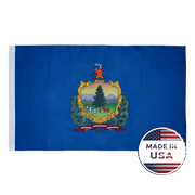 Vermont State Flag Made in USA – Embroidered Outdoor Flag