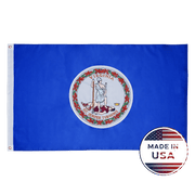 Virginia State Flag Made in USA – Embroidered Outdoor Flag