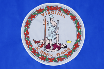 Virginia State Flag Made in USA – Embroidered Outdoor Flag