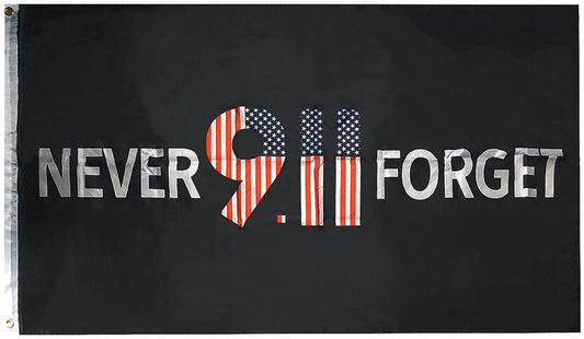 911 Flag (Never Forget)