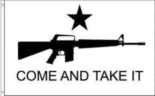 Come and Take It Rifle Black AR