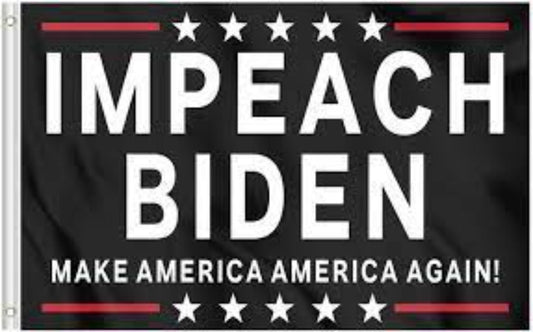 Impeach Biden Flag